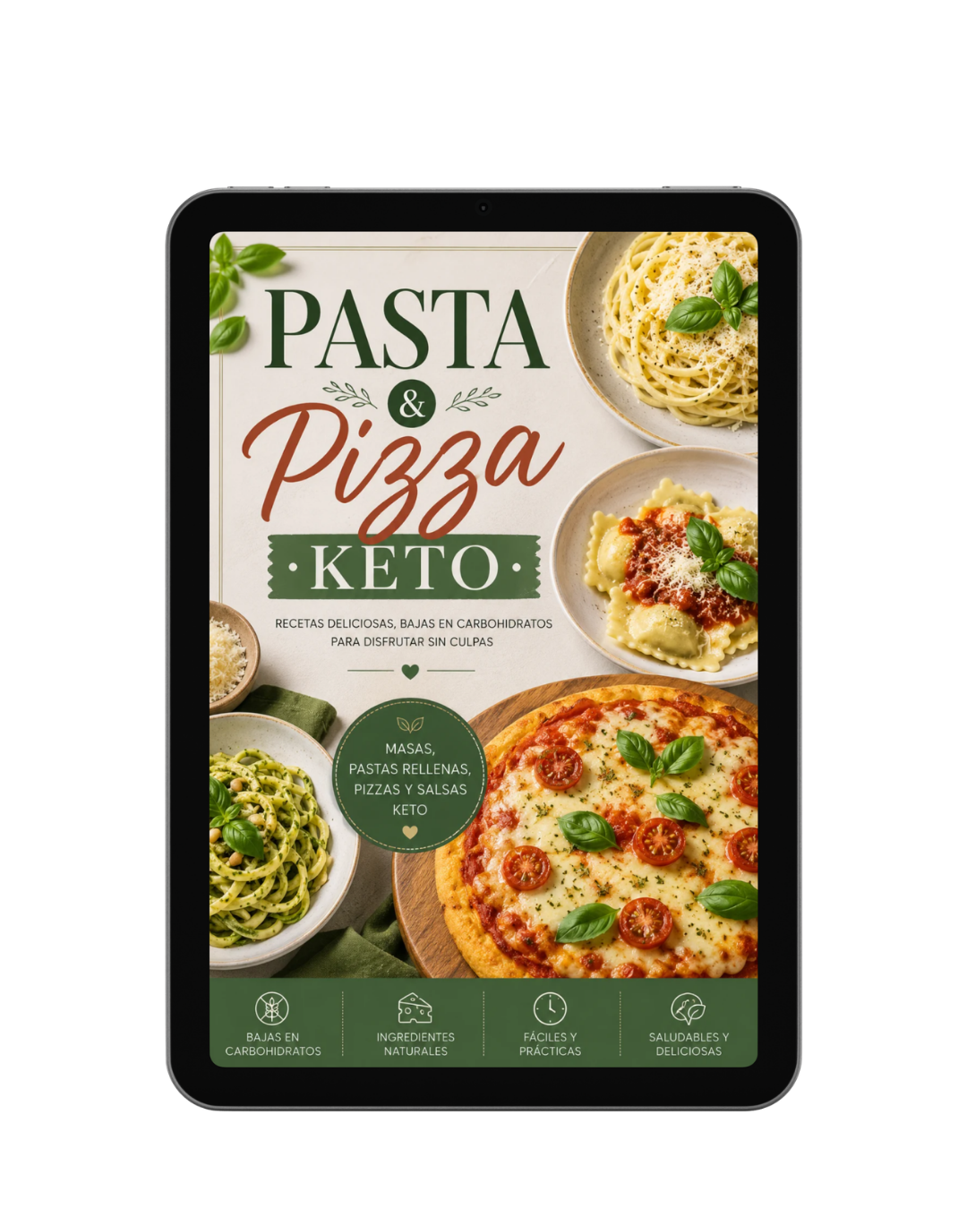 Pastas y Pizzas Keto